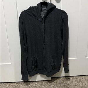 Torrid Charcoal Zip-Up Hoodie